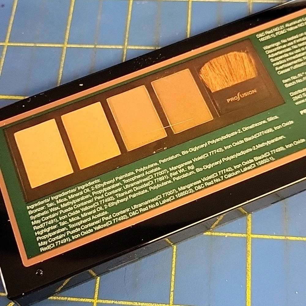 Profusion Fierce Define + Sculpt Complete Contouring Palette New